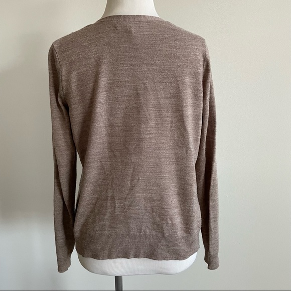 NY&C Sequin Tan Cardigan - Picture 2 of 5